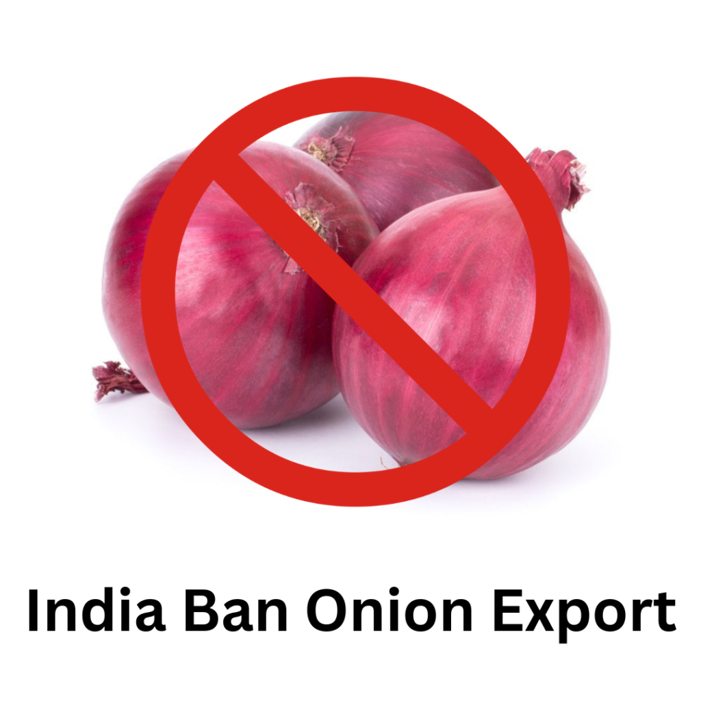 Onion Export Ban in India